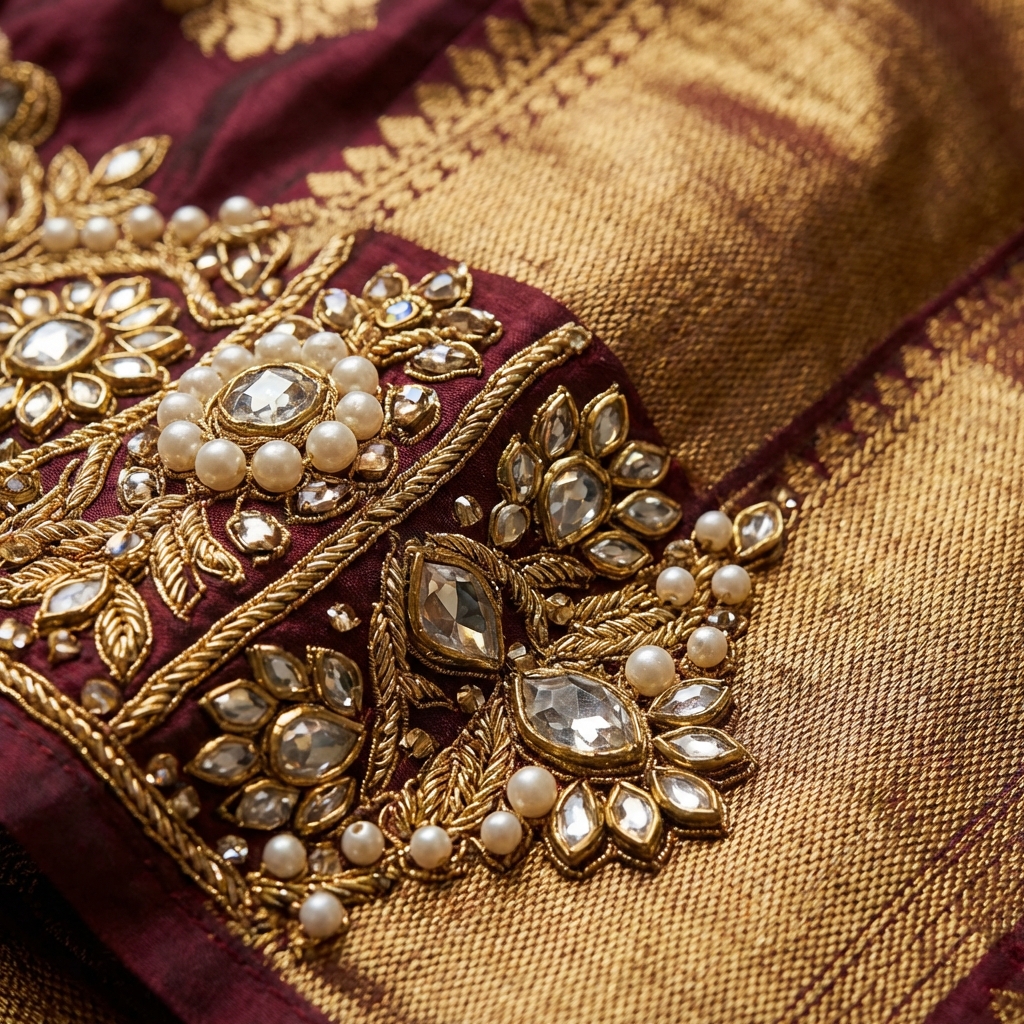 Designer Work Sarees